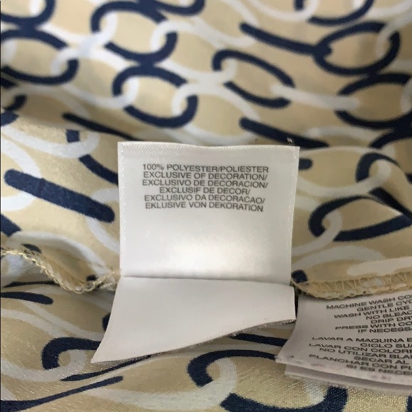 Jones New York Sleeveless Top Career Wear Sz 4 EUC - Picture 7 of 8